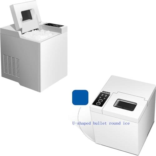Commercial Quality Bullet Ice Machine 110W Portable Ice Maker Rapid Ice Making