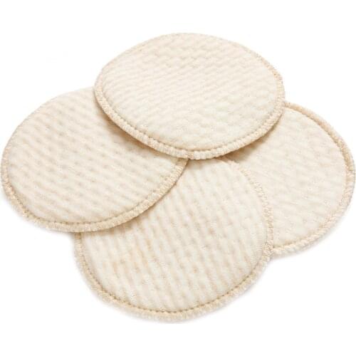 Soft 4pcs/bag Mommy Nursing Pad Washable Breast Pads Spill Prevention Breast Feeding Convenient