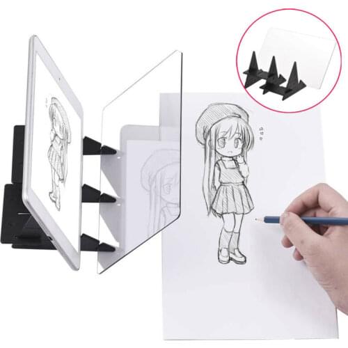 Table Tool Drawing Projector Kid Adult Tracing Painting Board Reflection Optical Imaging Sketch Mirror Toy Art Adjustable Desk