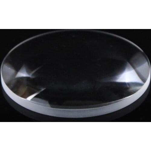 Optical flat convex lens diameter 50mm focal length 113mm K9 material boutique customization