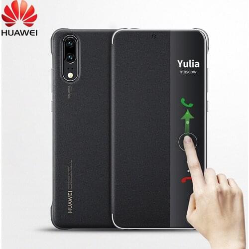 Original Huawei P20 Pro case Huawei P20 case silicone smart cover magnetic luxury flip leather 360 shockproof P 20 P20PRO case