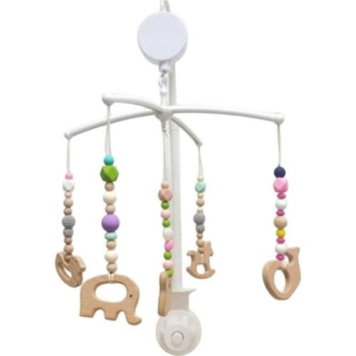 Premium Quality New Baby Crib Musical Mobile Rattle Plush Pendant Bed Bell Wind Chimes Toy Kids Room Hanging Decoration