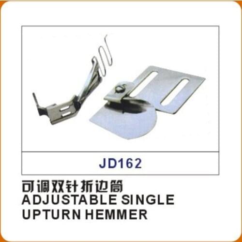 ADJUSTABLE SINGLE UPTURN HEMMER Sewing Machine Parts Adjustable Double Needle Wrap Edge Wrap Hopper