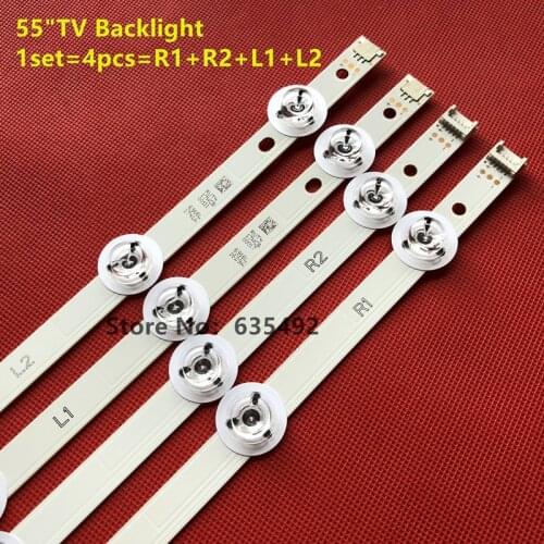 LED Backlight Lamp strip For LG 55inch TV 55LB7200 LC550DUH 6916l-1629A 6916L-1630B 6916l-1741A 6916L-1743B V14 SLIM DRT rev0.0