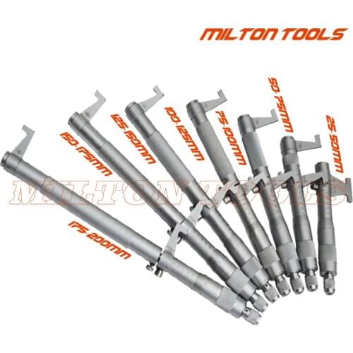 Inside micrometer 5-30mm 25-50mm 50-75mm 75-100mm internal measuring micrometer 4pcs/set