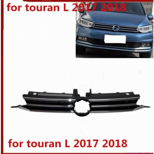 High quality ABS car Front Grille Around Trim Racing Grills Trim for touran 2018 Car styling