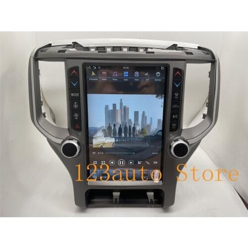 12.1'' Tesla Style Android 9.0 Car DVD GPS Navigation Player radio for Dodge RAM 1500 2500 2018-2020 IPS PX6 stereo carplay 4G