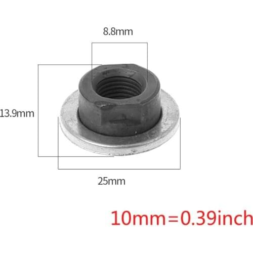 2 Pcs/Set Bicycle Hub Nut Screw Front Rear Fixed Gear MTB Bike Parts Single Speed 3/8 Metal Nuts Folding Bikes Supplies Dropship