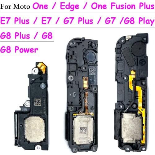 20Pcs，Buzzer Ringer Loud Speaker Loudspeaker Flex For Moto One Fusion Plus Hyper Vision G5S Edge E7 G7 G9 G8 Play Plus Power