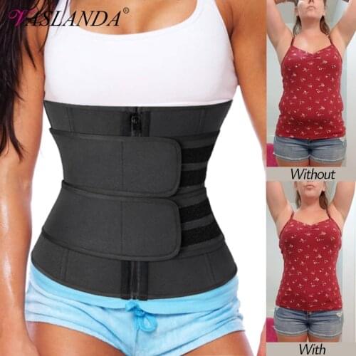 9 Bones Waist Trainer Corsets Neoprene Sauna Sweat Belt Slimming Shaper Fajas Colombianas Modeling Straps Weight Loss Shapewear