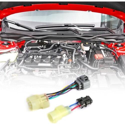 Car OBD0 to OBD1 Distributor Adapter Jumper Conversion Harness for Honda Civics CRV Heat-resistant Anti-corrosion Auto Parts