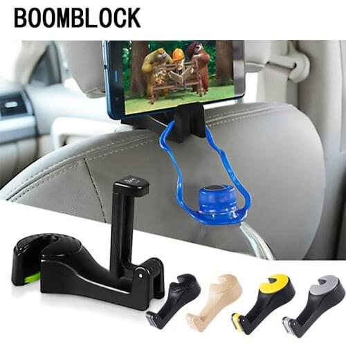 Car Back Seat Hook Auto Holder Mobile Phone Frame for Nissan Qashqai Opel Astra J H Kia Ceed Sorento Skoda Octavia A5 A7 2