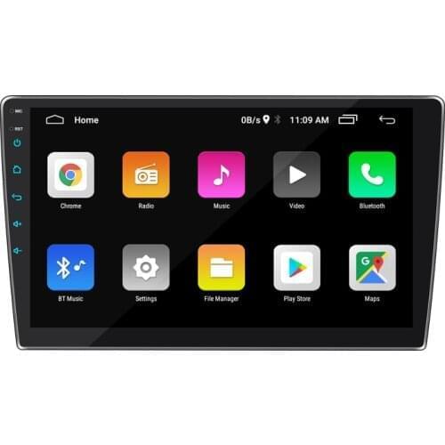 Car Radio Android 9.0 GPS Navigation BT WIFI Car Audio System 10.1 INCH Touch Screen Car dvd player