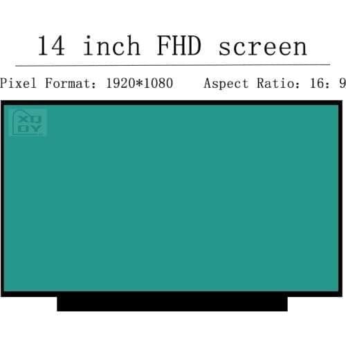 B140HAN04.0 fit NV140FHM-N49 N48 N3B N4B N4K N4H N140HCA-EAC EBC LP140WF7-SPC1 Laptop Lcd Screen IPS EDP 30 pin 1920*1080