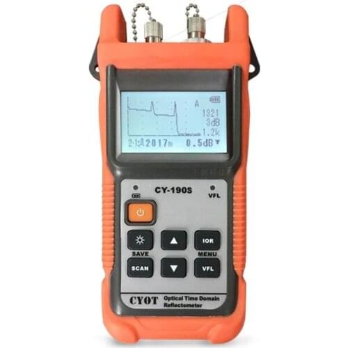 Handheld OTDR CY-190S Optical Time Domain Reflectometer CY190S Built-in VFL