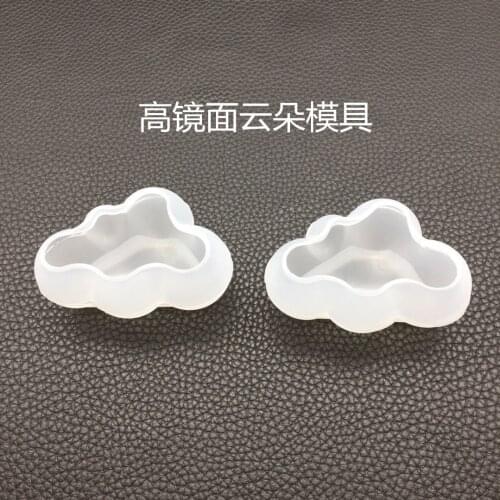 DIY crystal gel stereo medium number of cloud mold incense plaster drip gum sugar cake baking high mirror