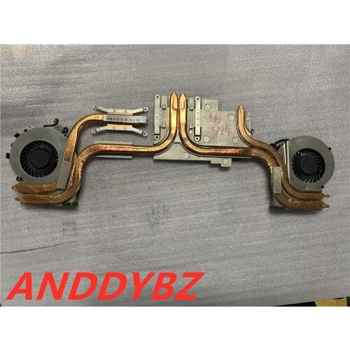 E322500053 FOR MSI GE62 6QF MS-16J1 MS-16J2 MS-16J4 MS-16J5 COOLING CPU/GPU FAN W/ HEATSINK test OK and free shipping