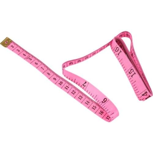 Flexible 1.5 M Meters Rubber Measuring Tape for Sewing