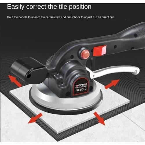 Tile tiling machine vibrator vibration automatic paving floor brick wall tool tiling artifact