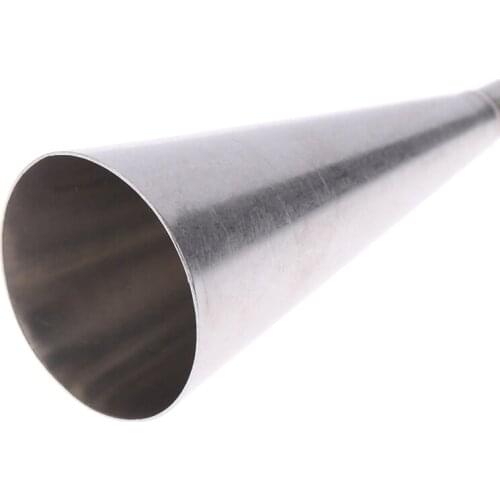 4Pcs Eclair Puff Nozzles Cupcake Filling Tube Pastry Syringe Cream Piping Tips