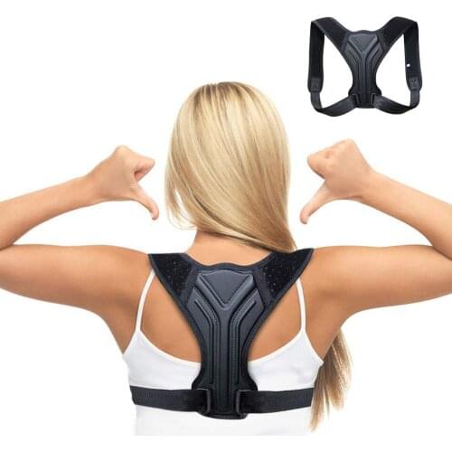 Adjustable Posture Correction Back Support Belt For Men / Women Spine Back Shoulder Lumbar Belt Posture Corrector