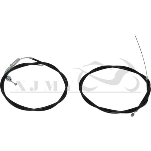 Motorcycle engine throttle and clutch cable for gasoline chopper PIT Pro scooter mini bike 4WD 49cc 50cc 60cc 70cc 80cc