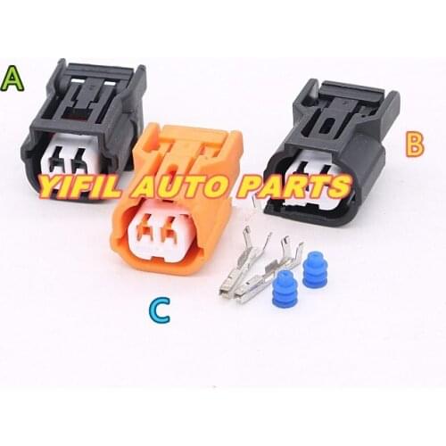 10 pcs DJ70210-1-21 Automotive Connector Connector Headlight Plug Inlet Pressure Sensor Plug ABC Male + ABC Female