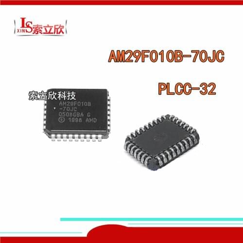 10pieces /lot 100%NEW AM29F010B-70JC AM29F010B 70JC AM29F010 29F010 PLCC32