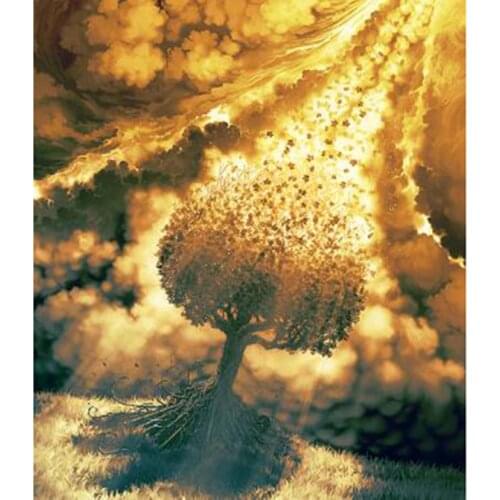 5D DIY Diamond Painting Landscape Painting Illustration Beautiful Picture Square/Round Diamond Cross Stitch Embroidery WG2922