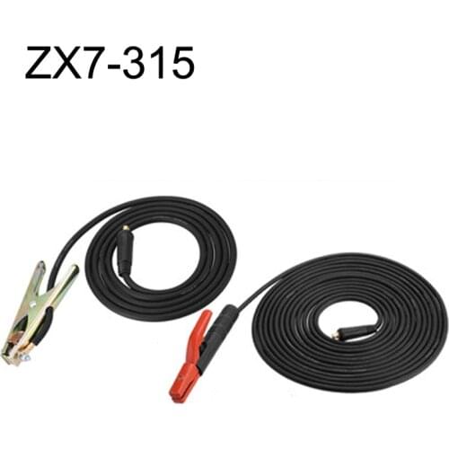 Welding Machine Accessories 500 Amp Electrode Holder 10M Cable+300 Amp Earth Clamp 5M Cable, 35-50 fast conne, for ZX7-315