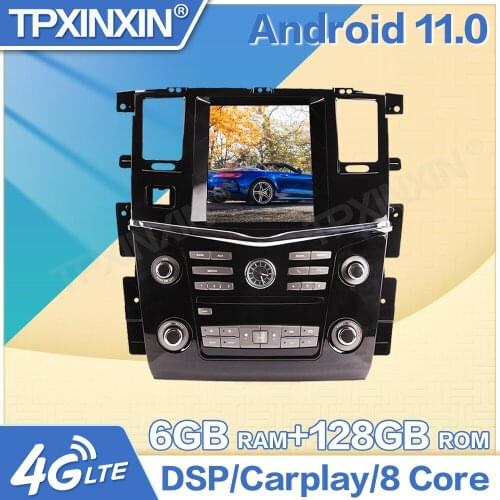 Android 11 For NISSAN PATROL car stereo auto radio GPS navigator Video Audio Receiver Head Unit