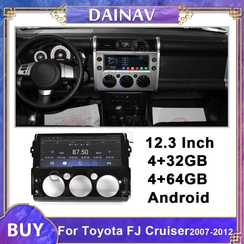 12.1 Inch Car GPS Navigation For Toyota FJ Cruiser 2007 2008 2009 2010 2011 2012 Car Multimedia DVD Player Car Auto Radio Stereo