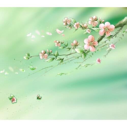 Beibehang large wallpaper modern minimalist fashion floral wallpaper mural papel de parede para quarto