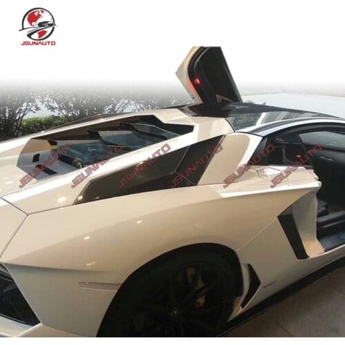 Carbon Fiber Side Intake Cover For Lamborghini Aventador LP700 LP720 Upgrade Lp750 SV Style Body Kit Auto Accessories