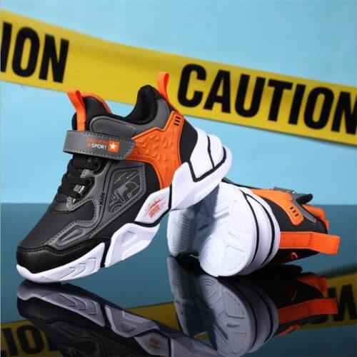 Boys Brand Basketball Shoes For Kids Sneakers Thick Sole Non-slip Children Sports Shoes Child Boy Basket Trainer Shoes