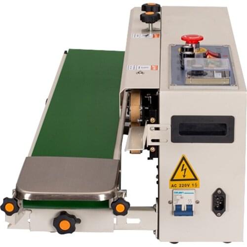 Ink wheel color printing automatic continuous sealing machine Plastic sealing machine for food packaging FRD1000