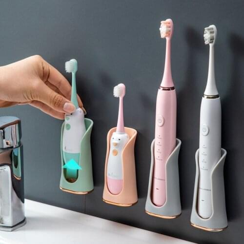 Electric Toothbrush Holder Bathroom Organizer Wall Mounted Silicone Toothbrush Holder Toothbrush Organizer Bathroom Products