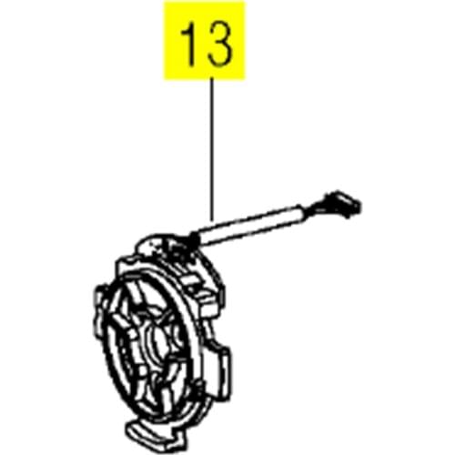 FLANGE WITH ELETKRONIC For METABO BS18LTX-3BLI BS18LTX-3BLQI SB18LTX-3BLI SB18LTX-3BLQI 316065130