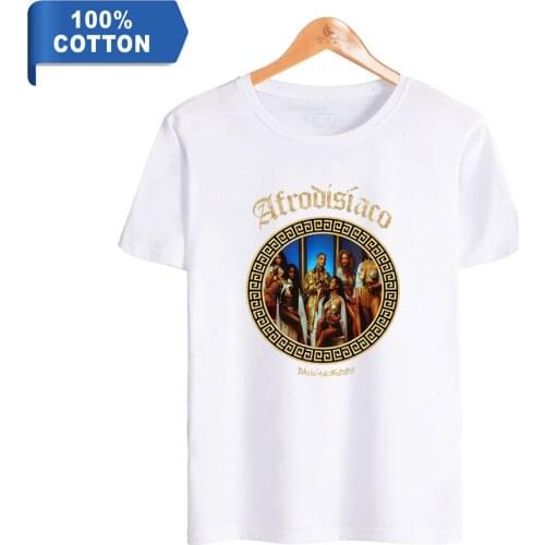 Rauw Alejandro Fashion Prints 100% Cotton T-shirt Men Summer Short Sleeve Tshirt Hot Sale Casual Streetwear T shirt