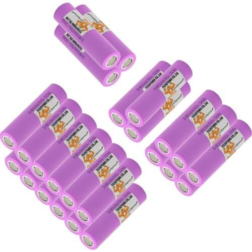 YECKPOWO INR18650 30Q battery lithium li-ion batteries 3000mah 3.7V 10C Russian Warehouse Fast delivery / 18650 battery charger