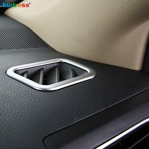 For Toyota Highlander 2015 2016 2017 2018 2019 ABS Matte Interior Air Condition Vent Cover Trim Accessories