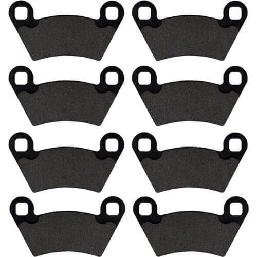 Motorcycle Front and Rear Brake Pads for POLARIS 500 Ranger 4x4 EFi 2011-2012
