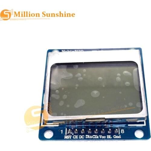 Nokia5110 LCD Module microcontroller development compatible with the Nokia 3310