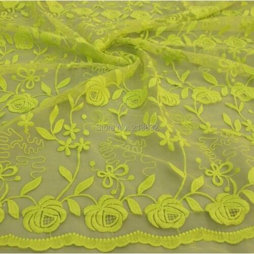 POp27-55 textile Eugen yarn embroidery the fabric fashion home textile cloth wholesale lace the fabric sewing machine designer