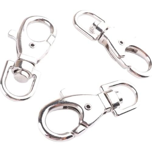 Swivel hook11.5mm(1/2inch) Trigger Lobster Clasps Clips for Belt Webbing Bag Strap Craft Findings DIY Accessories Keychain Parts