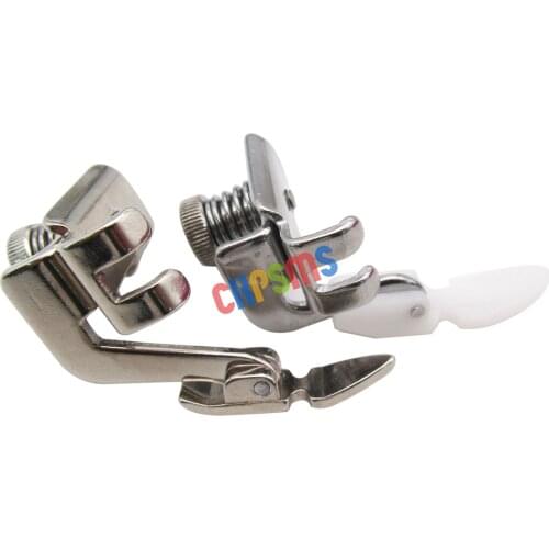 Steel / Specia Plastic Adjustable Zipper Foot FIT FOR Lower Shank Sewing Machine