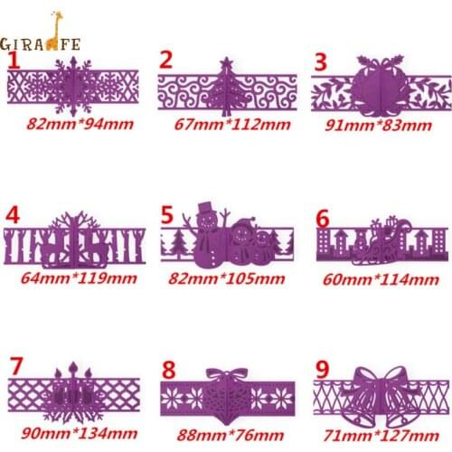 Christmas series lace Metal cutting dies cut die mold decoration Scrapbook paper craft knife mould blade punch stencils die