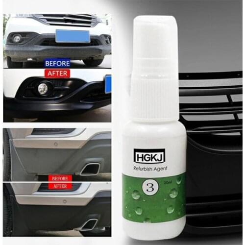 HGKJ-3 20ml Car Interior Leather Seats Plastic Maintenance Cleaner Refurbisher Agent Leather Care Leather Shoe Polish TSLM1