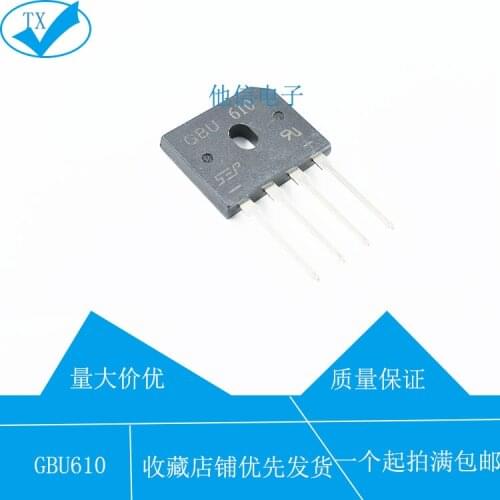In Stock 100% New&original 5pcs/lot GBU610 6A1000V