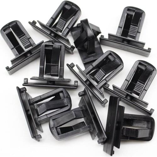 10Pcs For 2006-10 Jeep Wrangler Commander Front Fender Flare Front Molding Clips 5189180-AA